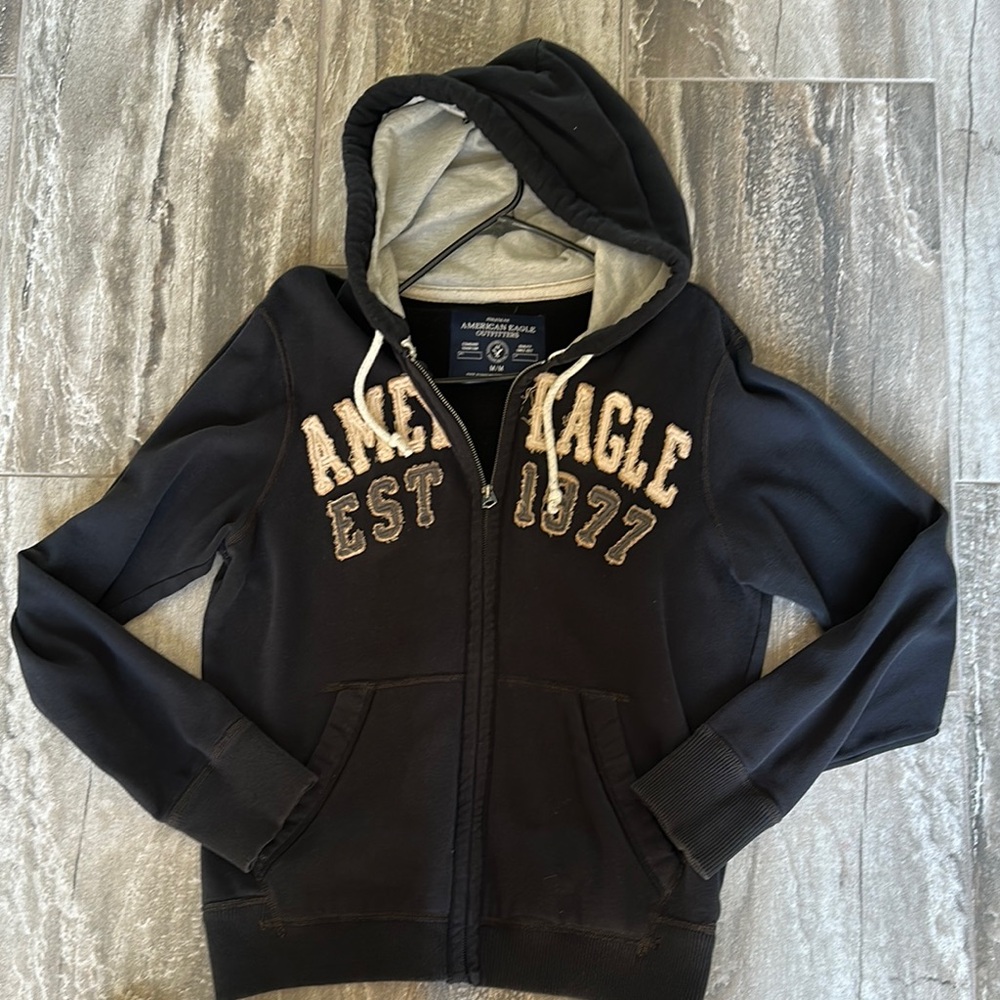 American Eagle Outfitters Black Kids Hoodie